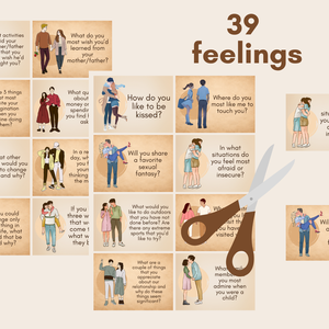 Párkapcsolati ismerkedési szerelmi kártyák 40 db angol kérdés kommunikációs kártyák letölthető nyomtatható - művészet - grafika & illusztráció - digitális - Meska.hu