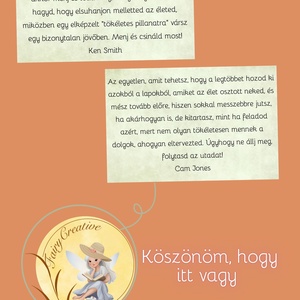 Megerősítő motivációs kártyák 60 kártya tudatosság  - művészet - naptárkártyák, sportkártyák - Meska.hu