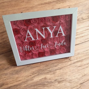 Anyák napi ajándék, képkeret #2 - otthon & életmód - dekoráció - kép & falikép - 3d képek - Meska.hu