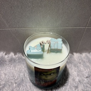 GrinchMas illatgyertya - karácsony - karácsonyi lakásdekoráció - karácsonyfa, grincsfa - Meska.hu