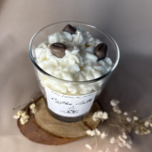 Coffe Latte Gyertya  - otthon & életmód - gyertya, illat, aroma - gyertya - Meska.hu