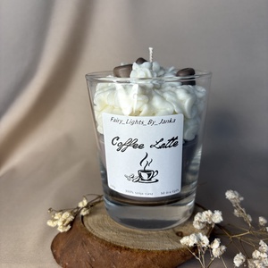 Coffe Latte Gyertya  - Meska.hu