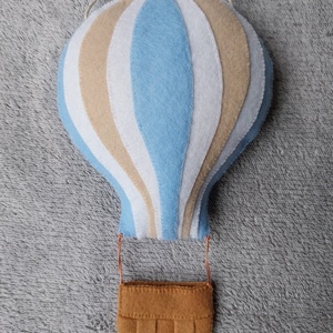 Hőlégballon fali dekoráció  - otthon & életmód - babaszoba, gyerekszoba - babaszoba, gyerekszoba - Meska.hu