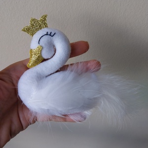 Rózsaszín álom balerinás, hattyús kiságyforgó kislánynak - Pink Crib Mobile for girl with swan and balerina   - játék & sport - 3 éves kor alattiaknak - kiságyforgó - Meska.hu
