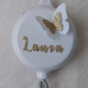 Névreszóló zenélő modul kiságyforgóhoz - elemmel működik , Játék & Sport, 3 éves kor alattiaknak, Kiságyforgó, , MESKA