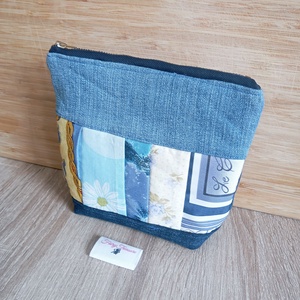 Mini patchwork neszesszer - táska & tok - neszesszer - Meska.hu