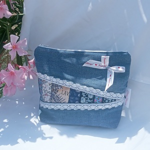 Mini patchwork neszesszer - táska & tok - neszesszer - Meska.hu
