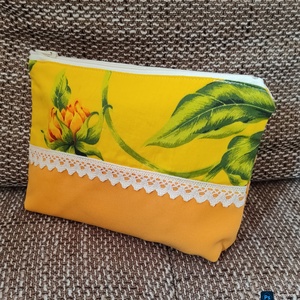 Napraforgó mintás neszeszer - táska & tok - neszesszer - Meska.hu