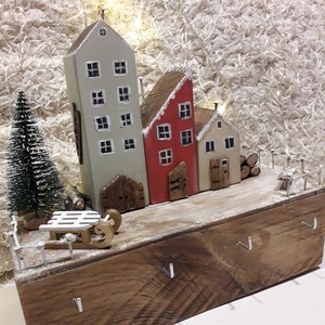 Fali kulcstartó - Meska.hu