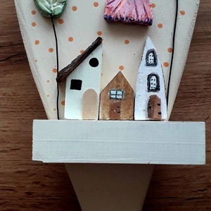 Ahová a szív repít. - otthon & életmód - dekoráció - fali és függő dekoráció - fali kulcstartó - Meska.hu