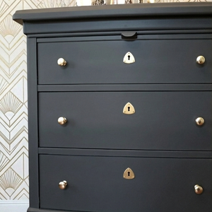 Vintage neobarokk tálalószekrény, komód glamour stílusban anno 1910 - otthon & életmód - bútor - komód - Meska.hu