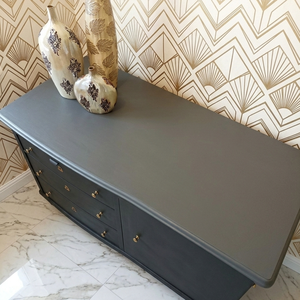 Vintage neobarokk tálalószekrény, komód glamour stílusban anno 1910 - otthon & életmód - bútor - komód - Meska.hu