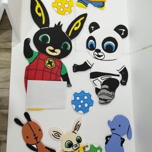 Bing és barátai nálatok is kedvenc akkor együtt varázsoljunk mosolyt gyermeked arcára! - otthon & életmód - babaszoba, gyerekszoba - babaszoba, gyerekszoba - Meska.hu