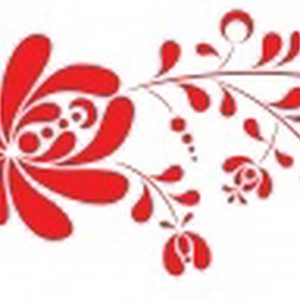 Piros kalocsai minta  falmatrica -  - Meska.hu