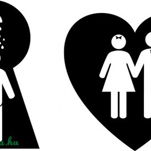 Piktogramok falmatrica - fürdőszoba és Wc ajtajára  - Meska.hu