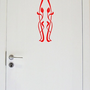 Szecessziós tulipánminták  falmatrica -  - Meska.hu