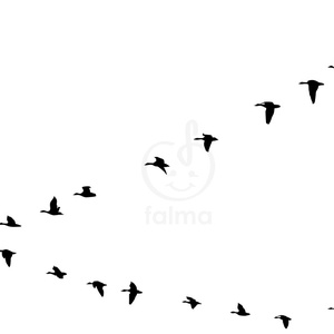 Vadlibák falmatrica -  - Meska.hu