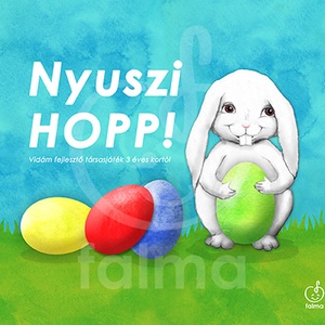 Nyuszis társasjáték óvodás kortól - Meska.hu