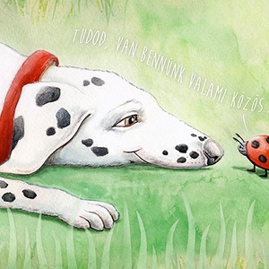 Tudod, van bennünk valami közös... - illusztráció - Meska.hu