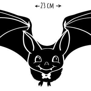 Vidám denevérek - 3db -  - Meska.hu