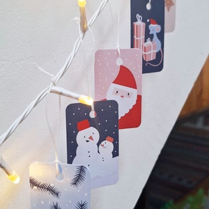 Karácsonyi ajándékkísérő kártyák - karácsony - karácsonyi ajándékozás - karácsonyi képeslap, üdvözlőlap, ajándékkísérő - Meska.hu