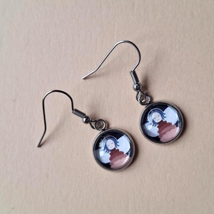 Angyal  fülbevaló - Meska.hu