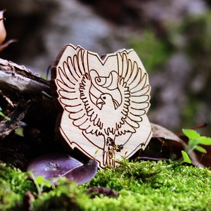 ravenclaw fa pendant - ékszer - nyaklánc - medál - Meska.hu