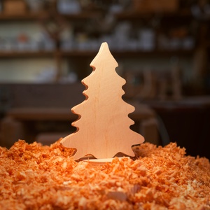 Festhető karácsonyfa talpal - karácsony - karácsonyi lakásdekoráció - karácsonyi lakásdíszek - Meska.hu
