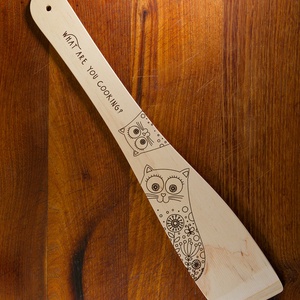 Fakanál, egyedi mintával. - Meska.hu