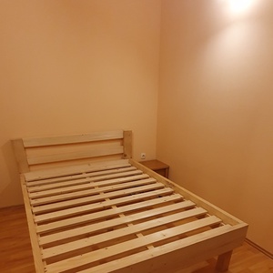 Fenyő ágykeret, ágyráccsal - otthon & életmód - bútor - ágy - ágykeretek - Meska.hu
