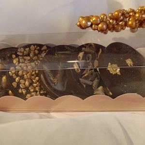 Gold  chocolate tallér mini box - élelmiszer - édesség - Meska.hu