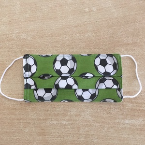 Gyerek, férfi focis textil, mosható maszk, arcmaszk, szájmaszk -  - Meska.hu