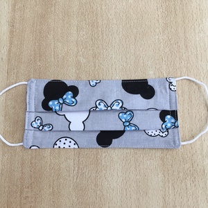 Gyerek, női mickey, minnie egér textil, mosható maszk, arcmaszk, szájmaszk - gyerek - gyerek - Meska.hu