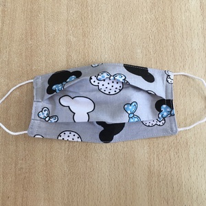 Gyerek, női mickey, minnie egér textil, mosható maszk, arcmaszk, szájmaszk - gyerek - gyerek - Meska.hu