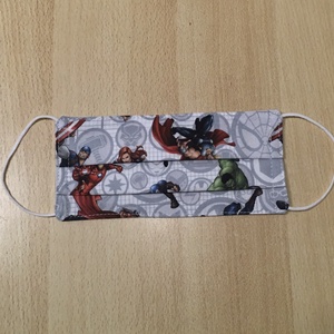 Marvel, bosszúállók gyerek, tini, férfi, női textil, mosható maszk, arcmaszk, szájmaszk - gyerek - gyerek - Meska.hu