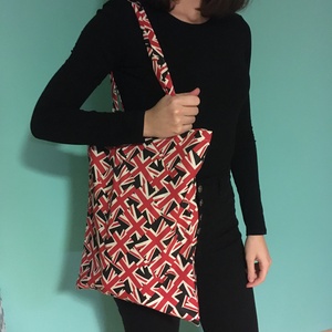 Angol, brit zászlós táska, szatyor, válltáska, bevásárló, tini vászon táska, Táska & Tok, Bevásárlás & Shopper táska, Shopper, textiltáska, szatyor, Varrás, MESKA