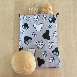 Uzsonnás tasak, zsemletartó, kiflis zsák, pamutvászon frissentartó PUL béléssel - Mickey, Minnie - ovi- és sulikezdés - uzsonna- & ebéd tartó - szendvics csomagoló - Meska.hu Uzsonnás tasak, zsemletartó, kiflis zsák, pamutvászon frissentartó PUL béléssel - Mickey, Minnie - ovi- és sulikezdés - uzsonna- & ebéd tartó - szendvics csomagoló - Meska.hu