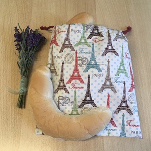 Uzsonnás tasak, zsemletartó, kiflis zsák, pamutvászon frissentartó PUL béléssel - Párizs, Eiffel torony - táska & tok - bevásárlás & shopper táska - kenyeres zsák - Meska.hu Uzsonnás tasak, zsemletartó, kiflis zsák, pamutvászon frissentartó PUL béléssel - Párizs, Eiffel torony - táska & tok - bevásárlás & shopper táska - kenyeres zsák - Meska.hu