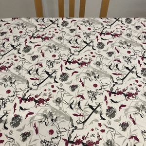 Japán mintás asztalterítő - 140 x 140 cm - otthon & életmód - konyhafelszerelés, tálalás - tálalás - terítő - Meska.hu