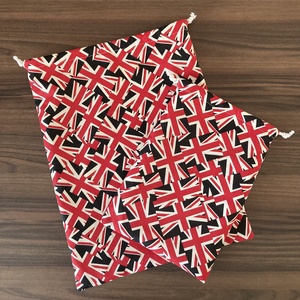 Angol kenyeres zsák szett, pamutvászon frissentartó PUL béléssel - London, brit zászlós - táska & tok - bevásárlás & shopper táska - kenyeres zsák - Meska.hu