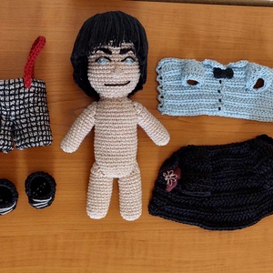 Második Doktor amigurumi figura (Ki vagy, doki? / Doctor Who) - játék & sport - plüssállat & játékfigura - más figura - Meska.hu