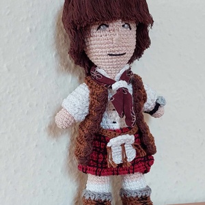 Jamie McCrimmon amigurumi figura (Ki vagy, doki? / Doctor Who) - játék & sport - plüssállat & játékfigura - más figura - Meska.hu
