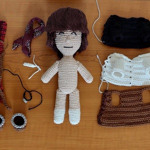 Jamie McCrimmon amigurumi figura (Ki vagy, doki? / Doctor Who) - játék & sport - plüssállat & játékfigura - más figura - Meska.hu