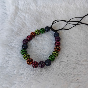 Handmade karkötő � Neon - ékszer - karkötő - gyöngyös karkötő - Meska.hu