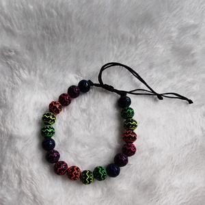 Handmade karkötő � Neon - ékszer - karkötő - gyöngyös karkötő - Meska.hu