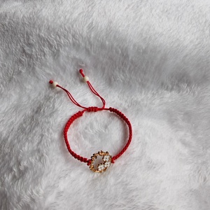 Handmade karkötő � Love Bloom (Red) - ékszer - karkötő - karkötő medállal - Meska.hu