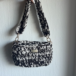 FANINO válltáska - barna és krémszínű  - táska & tok - kézitáska & válltáska - válltáska - Meska.hu