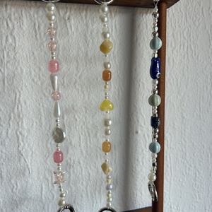 Gyöngyös táska dísz/charm/kulcstartó - táska & tok - kulcstartó & táskadísz - kulcstartó - Meska.hu