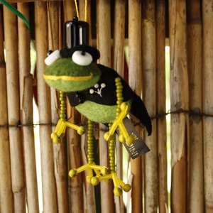 Menyasszony-vőlegény béka/Esküvői pár - játék & sport - plüssállat & játékfigura - béka - Meska.hu