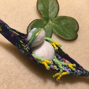 Mama-Baba béka - táska & tok - kulcstartó & táskadísz - táskadísz - Meska.hu